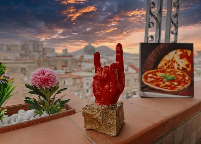 Сasa de vacaciones La Terrazza Nel Centro Nápoles